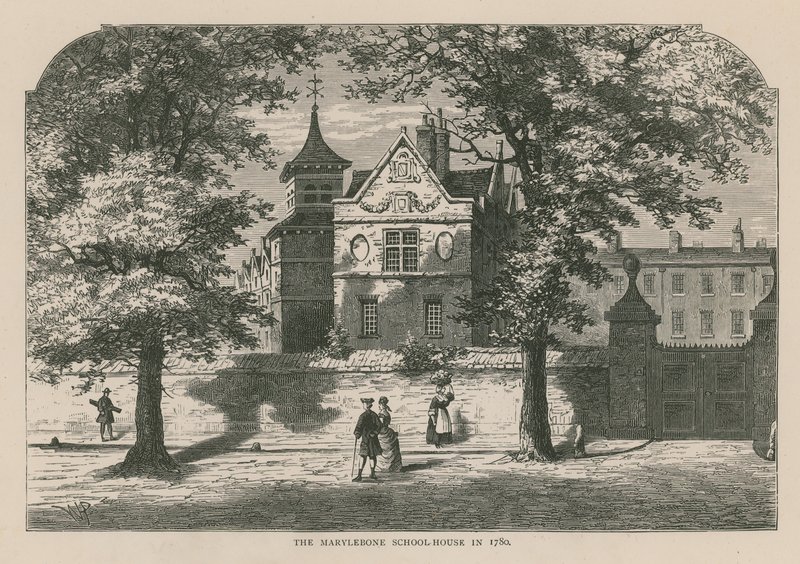 A Marylebone School House em 1780 de English School