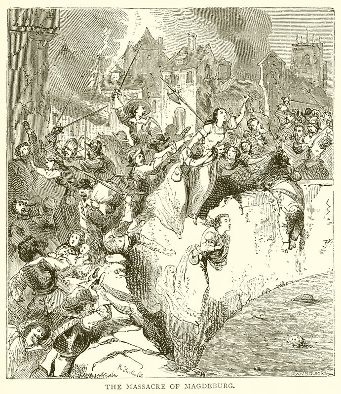 O massacre de Magdeburg de English School