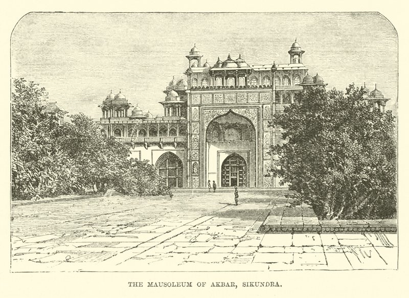 O Mausoléu de Akbar, Sikundra de English School