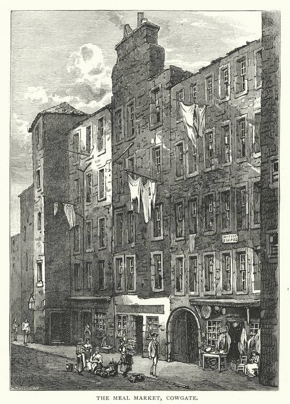 The Meal Market, Cowgate (gravura) de English School