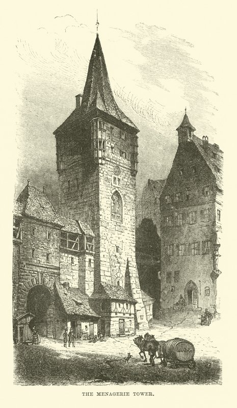 A torre de menagerie de English School