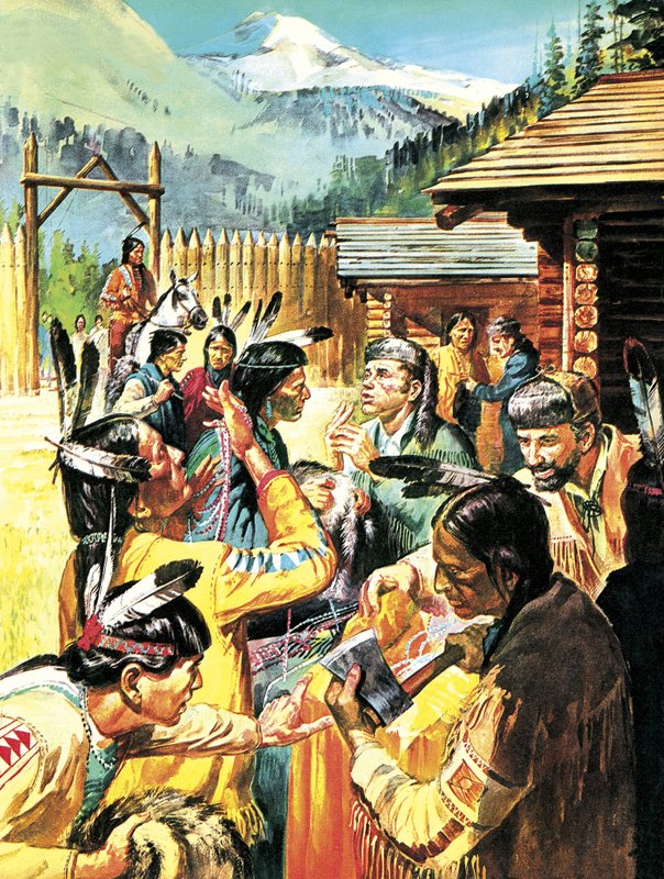 Os mercadores aventureiros: a luta pelas peles do Canadá de English School