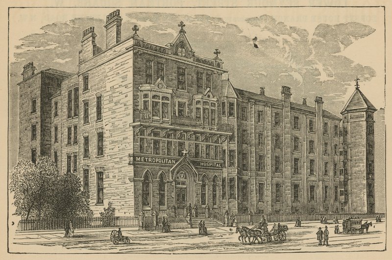 O Metropolitan Hospital, Kingsland Road, Londres de English School