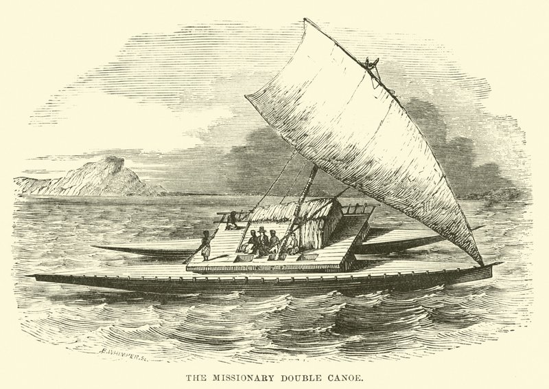 A canoa dupla missionária de English School