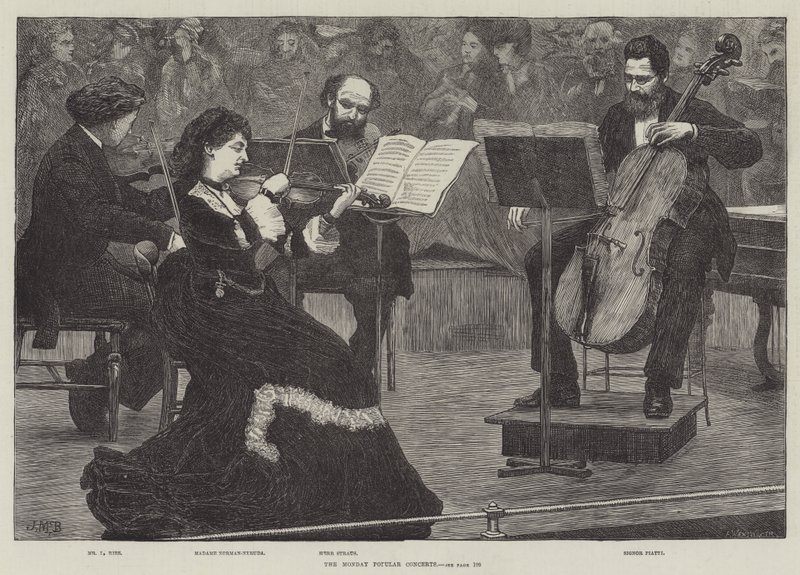 Os concertos populares de segunda-feira de English School