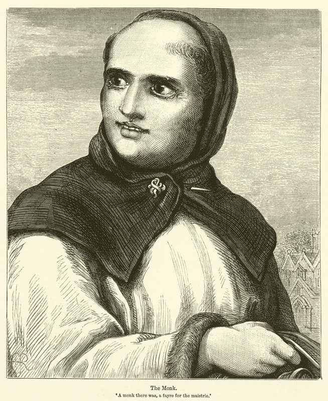 O Monge (gravura) de English School