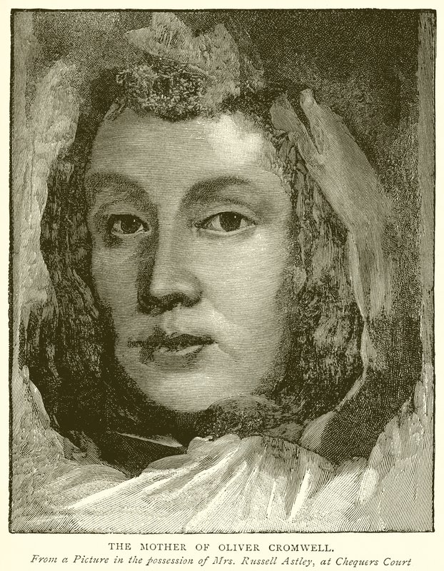 A mãe de Oliver Cromwell de English School