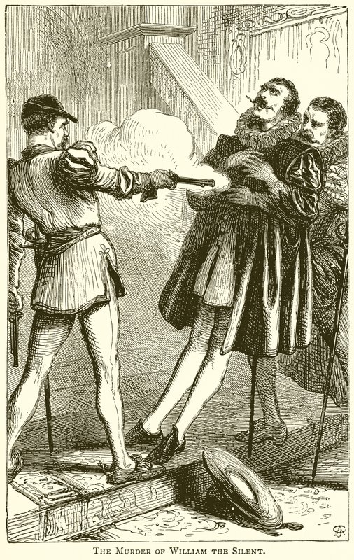 O assassinato de William the Silent de English School