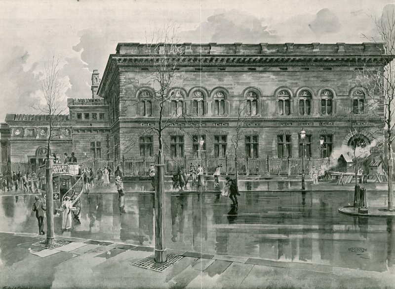 A National Portrait Gallery na Trafalgar Square de English School