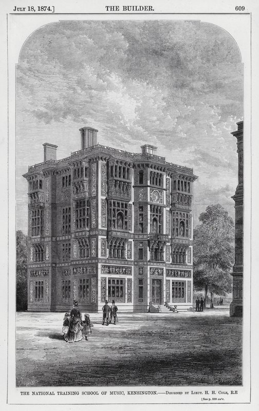 Escola Nacional de Formação Musical, Kensington (gravura) de English School