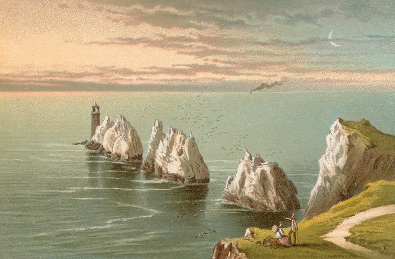 As agulhas - ilha de Wight de English School