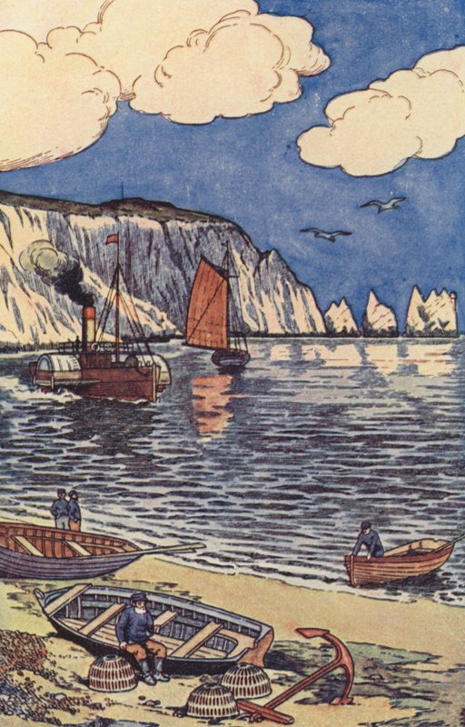 As agulhas (cor litho) de English School