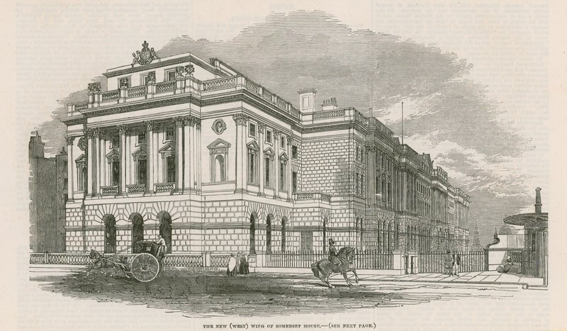 A nova ala (oeste) da Somerset House de English School