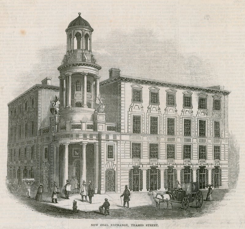 A nova troca de carvão, Thames Street de English School