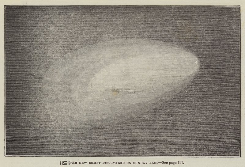 O Novo Cometa descoberto no domingo passado (gravação) de English School