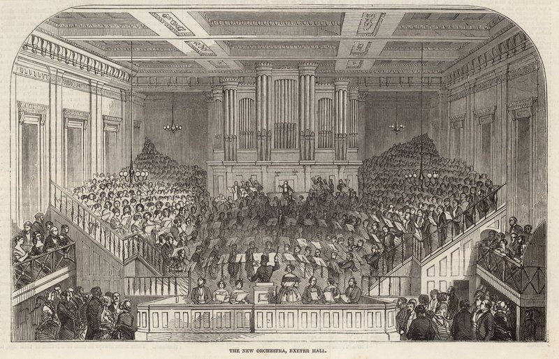 A Nova Orquestra, Exeter Hall, Londres de English School