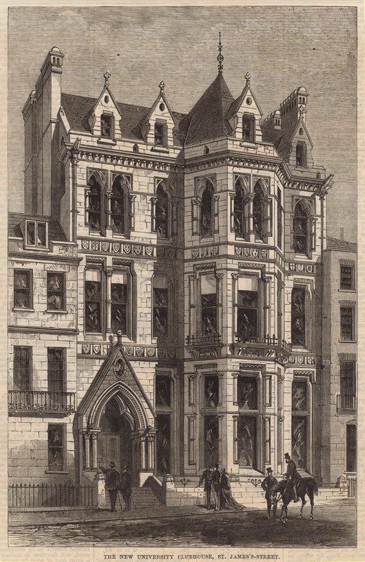O novo clube universitário, St Jamess Street de English School