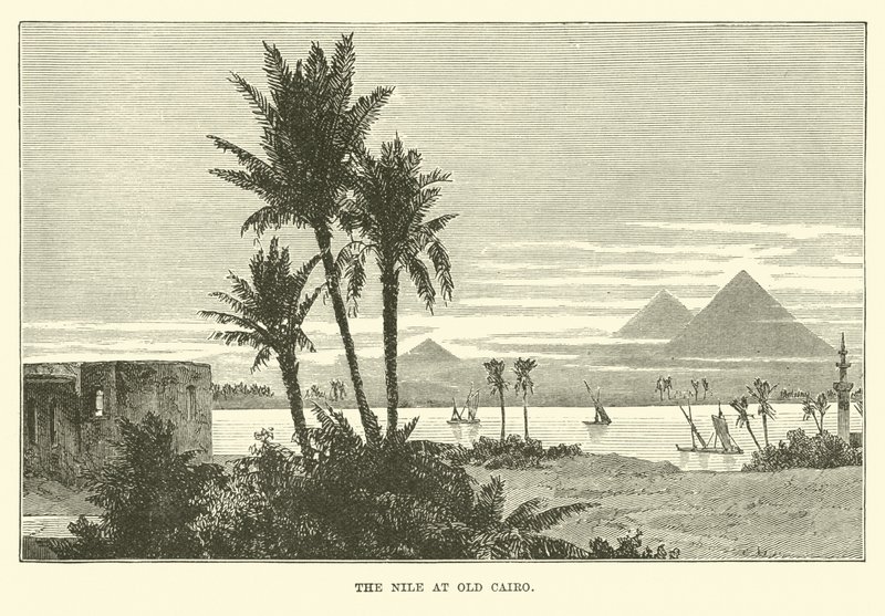 O Nilo no Cairo Velho de English School
