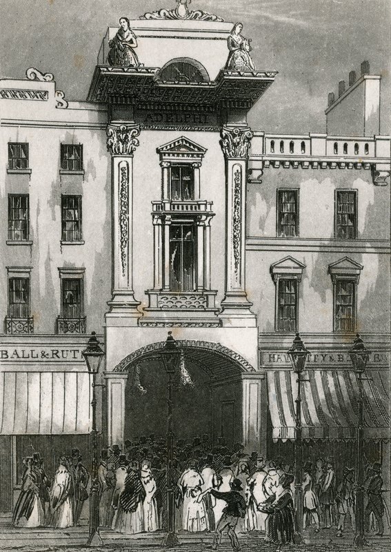 O velho teatro Adelphi de English School