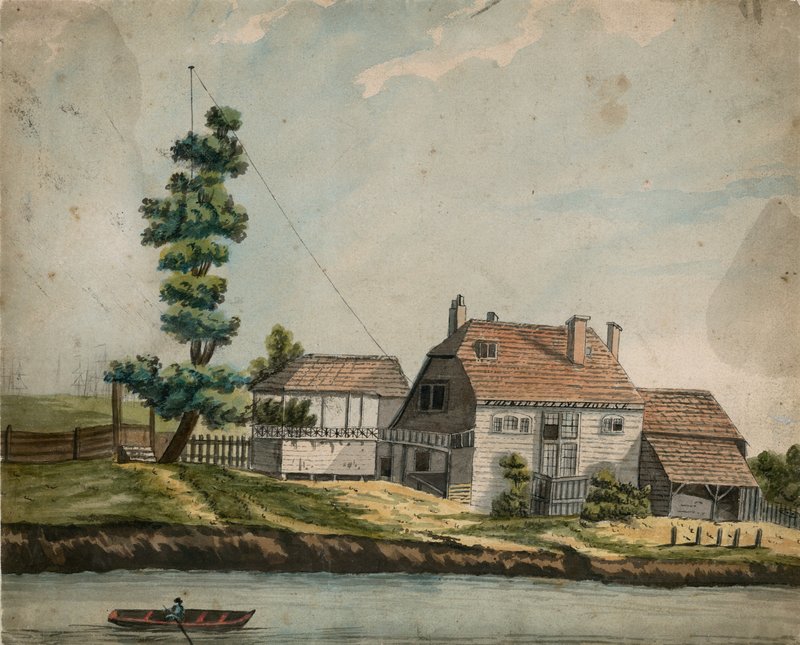 The Old Eeel Torta House, Battersea (wc no papel) de English School