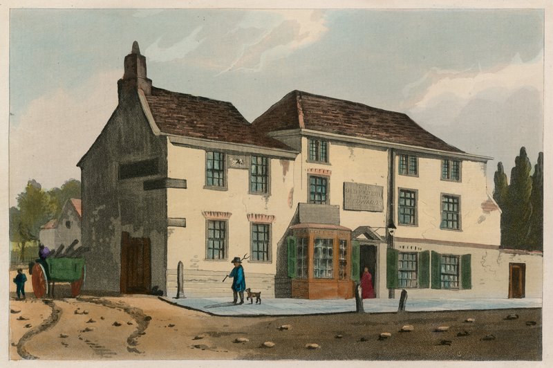 O Old Pied Bull Inn, em Islington de English School