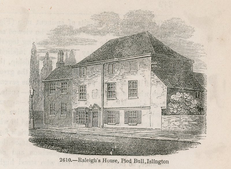 O Old Pied Bull Inn, em Islington de English School