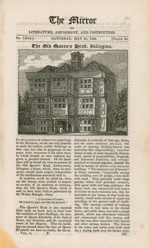 A cabeça velha das rainhas, Islington de English School