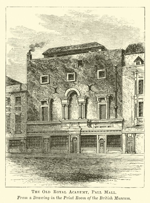 A antiga academia real, Pall Mall de English School