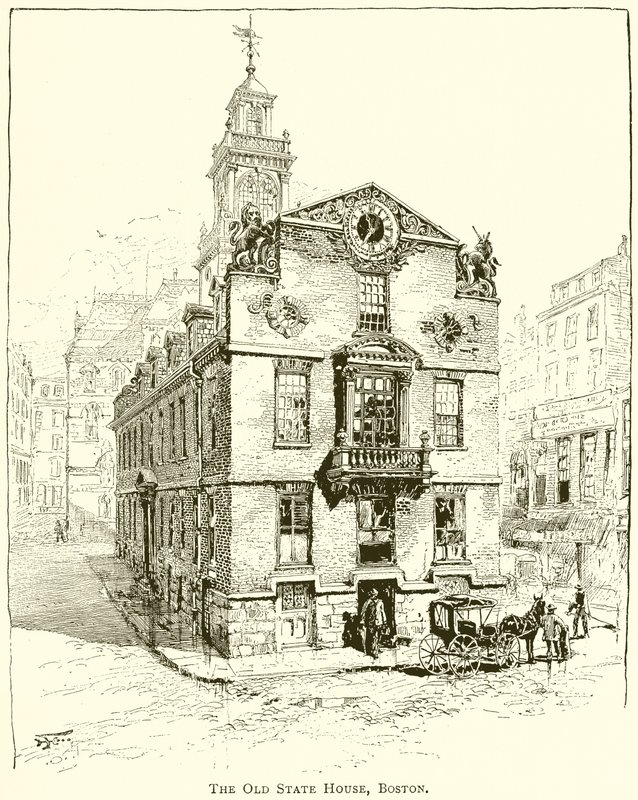 A, casa estado velho, boston de English School