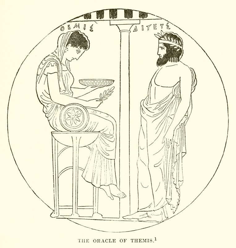 O oráculo de Themis de English School