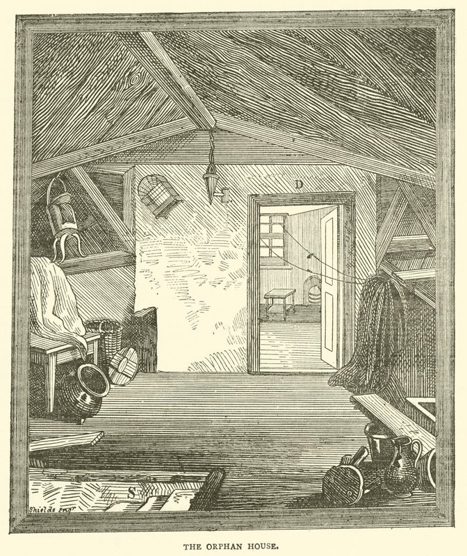 A Casa dos Órfãos (gravura) de English School