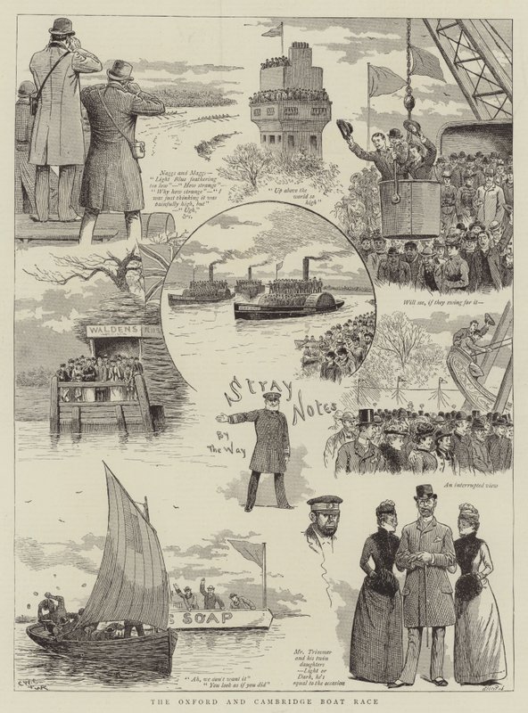 A Prova de Barcos de Oxford e Cambridge (gravação) de English School