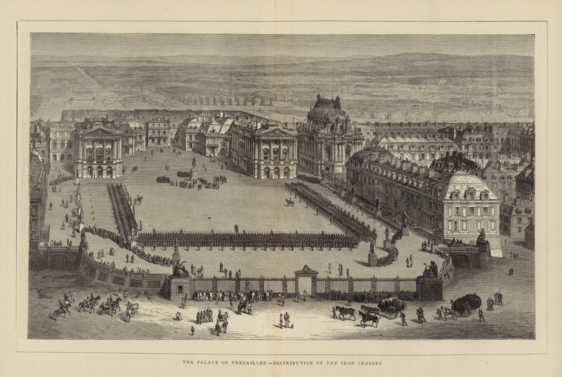 O Palácio de Versalhes - Distribuição das Cruzes de Ferro de English School