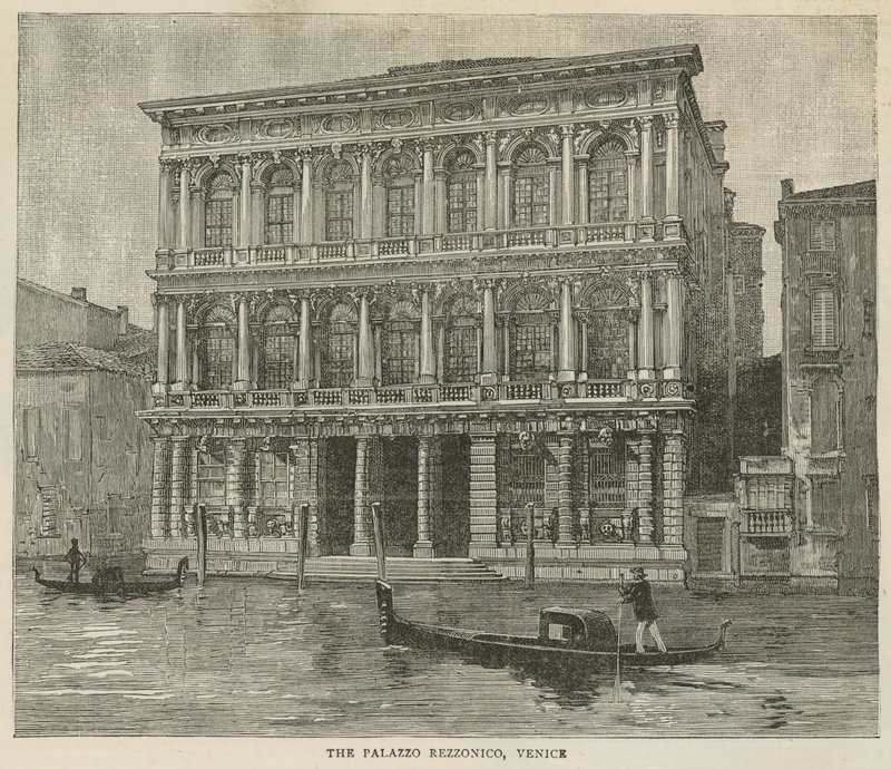 O Palazzo Rezzonico, Veneza de English School