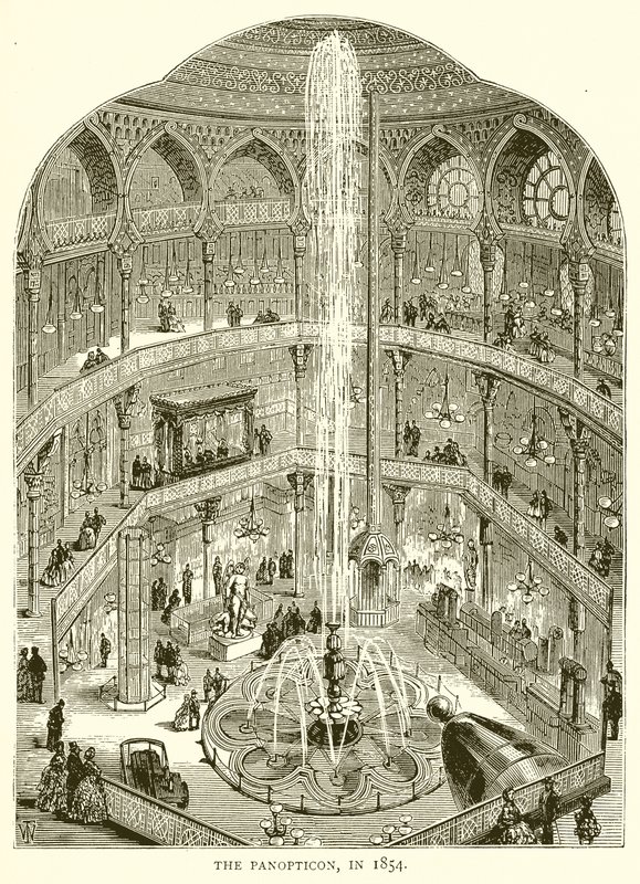 O Panóptico, em 1854 de English School