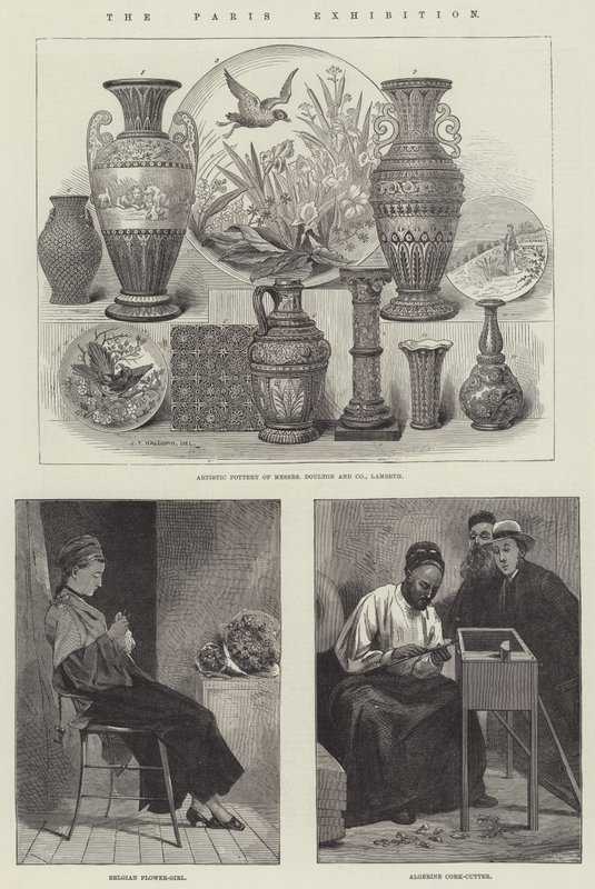 A Exposição de Paris (gravura) de English School