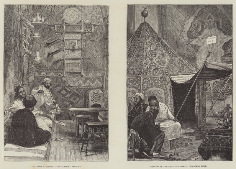 A Exposição de Paris (gravura) de English School