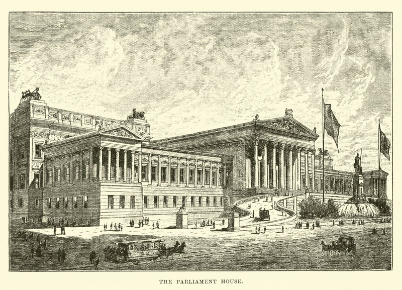 A casa do parlamento de English School