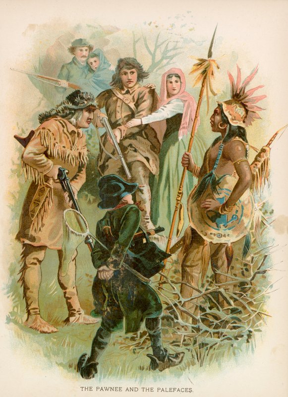 O Pawnee e os Palefaces de English School