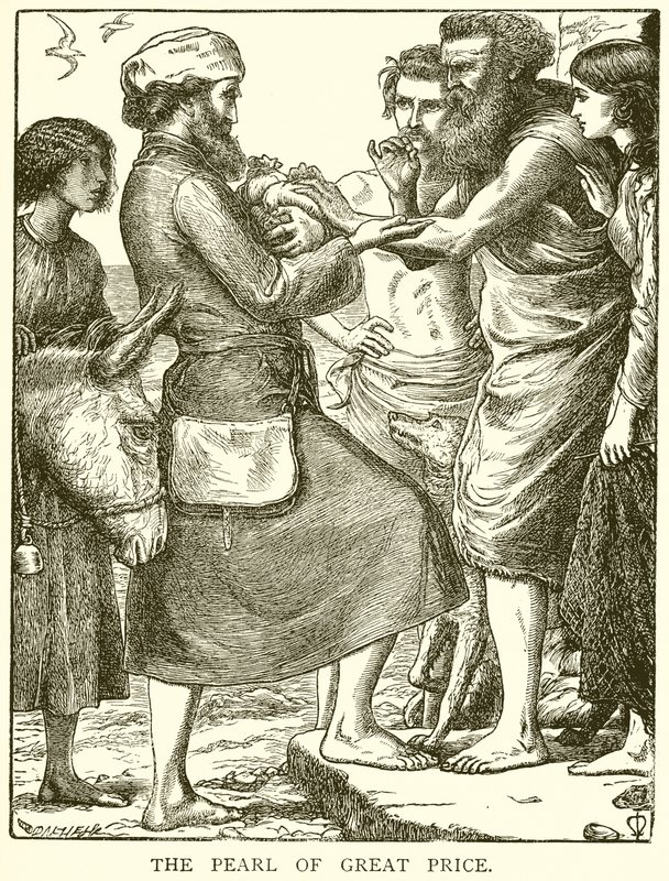 A pérola de grande valor de English School