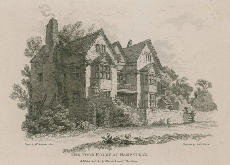 A pobre casa em Hampstead de English School