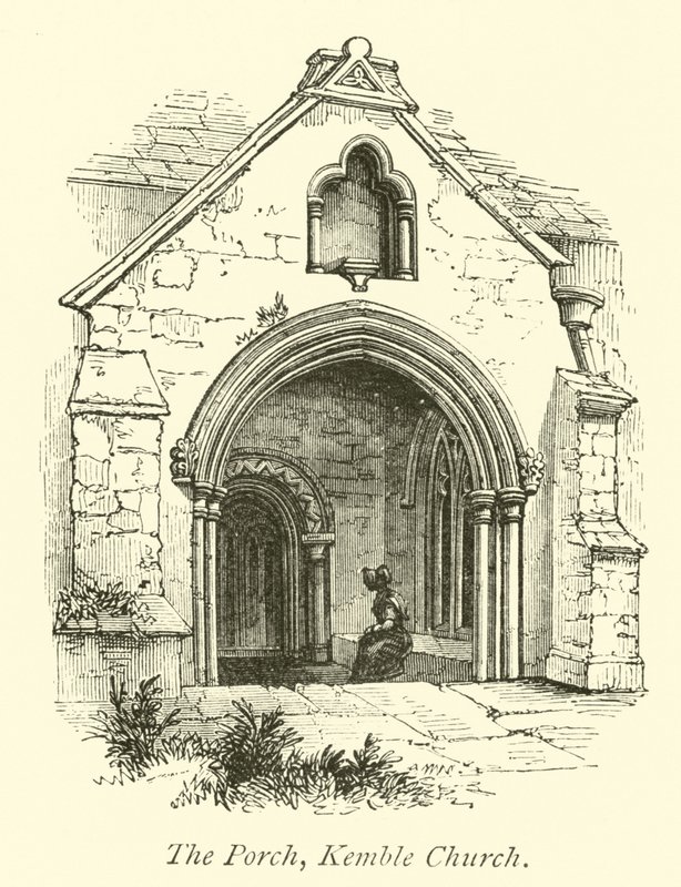 The Porch, Igreja de Kemble de English School