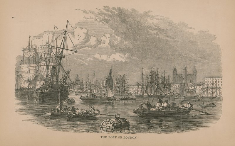 O porto de londres de English School