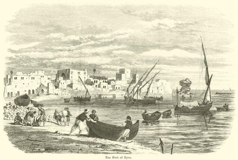O porto de Tiro de English School