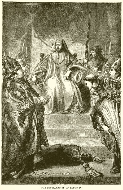 A proclamação de Henrique IV de English School