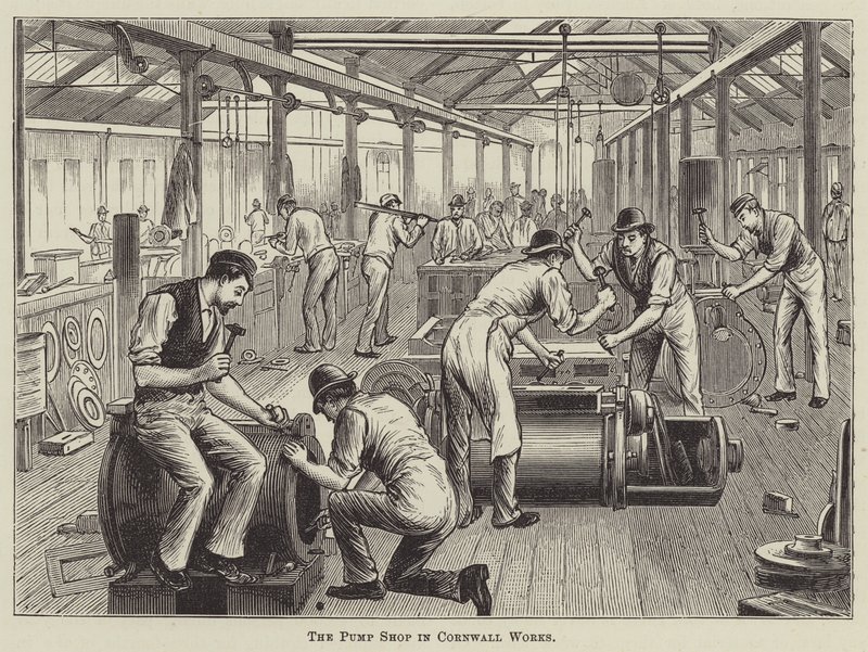 The Pump Shop em Cornwall Works de English School