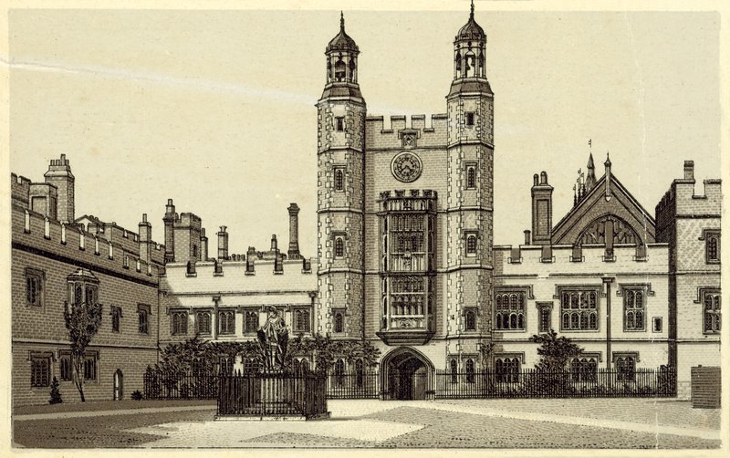 O Quadrilátero, Eton College (litografia) de English School