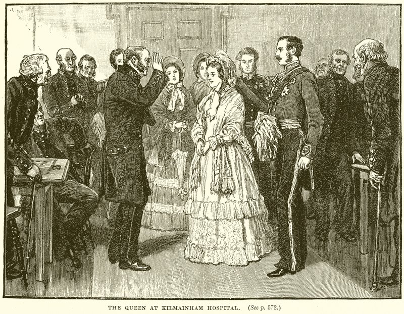 A Rainha no Hospital Kilmainham de English School