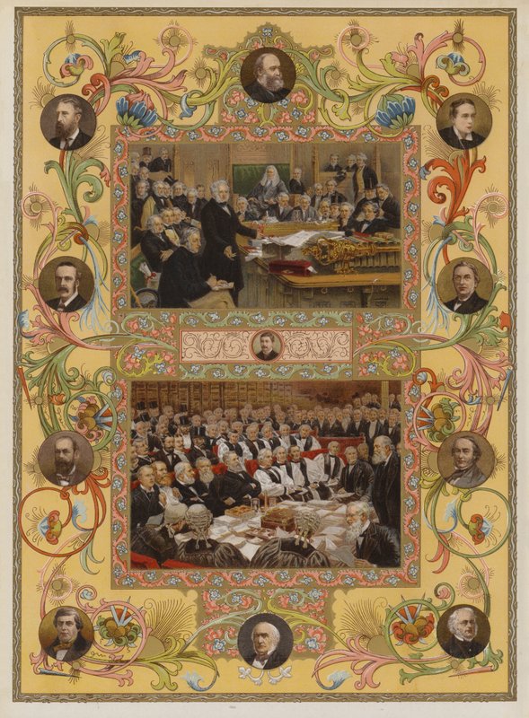 O Jubileu da Rainha (chromolitho) de English School