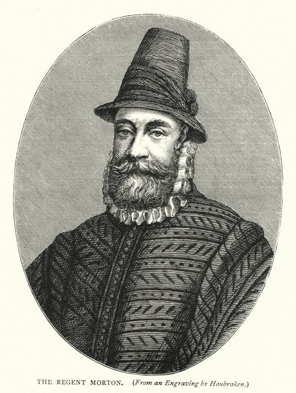 O Regente Morton (gravura) de English School